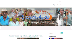 Desktop Screenshot of blogdosilverioalves.com